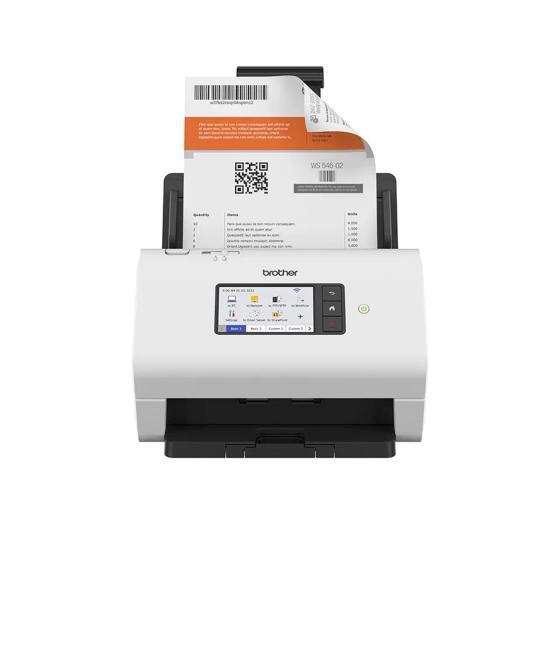 Escaner sobremesa brother ads - 4900w - 100ppm - duplex automatico - usb 3.0 - usb 2.0 - red - wifi - wifi direct - adf 100 hoja