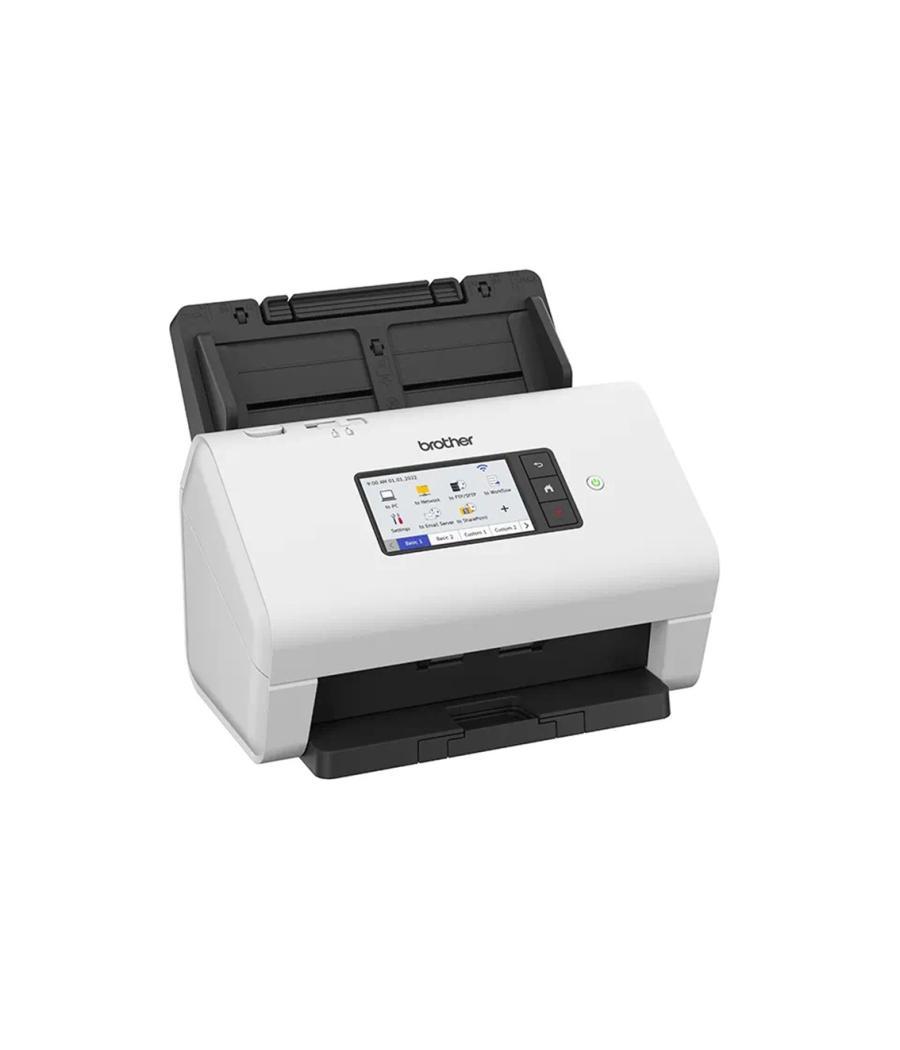Escaner sobremesa brother ads - 4900w - 100ppm - duplex automatico - usb 3.0 - usb 2.0 - red - wifi - wifi direct - adf 100 hoja