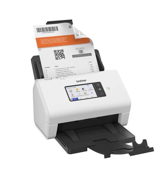 Escaner sobremesa brother ads - 4900w - 100ppm - duplex automatico - usb 3.0 - usb 2.0 - red - wifi - wifi direct - adf 100 hoja