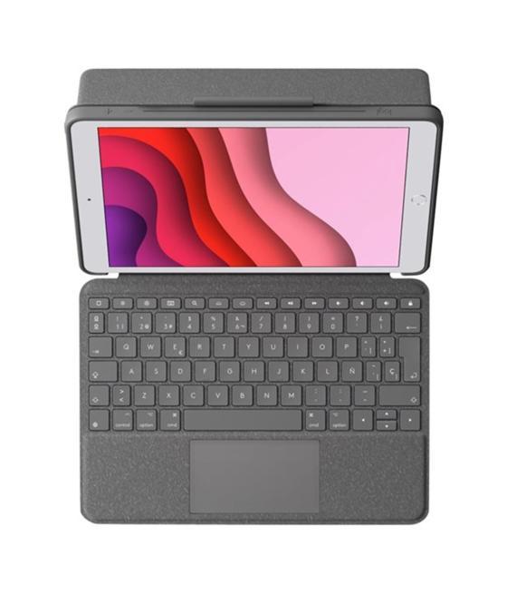 Funda logitech combo touch para con teclado para ipad 10.9pulgadas