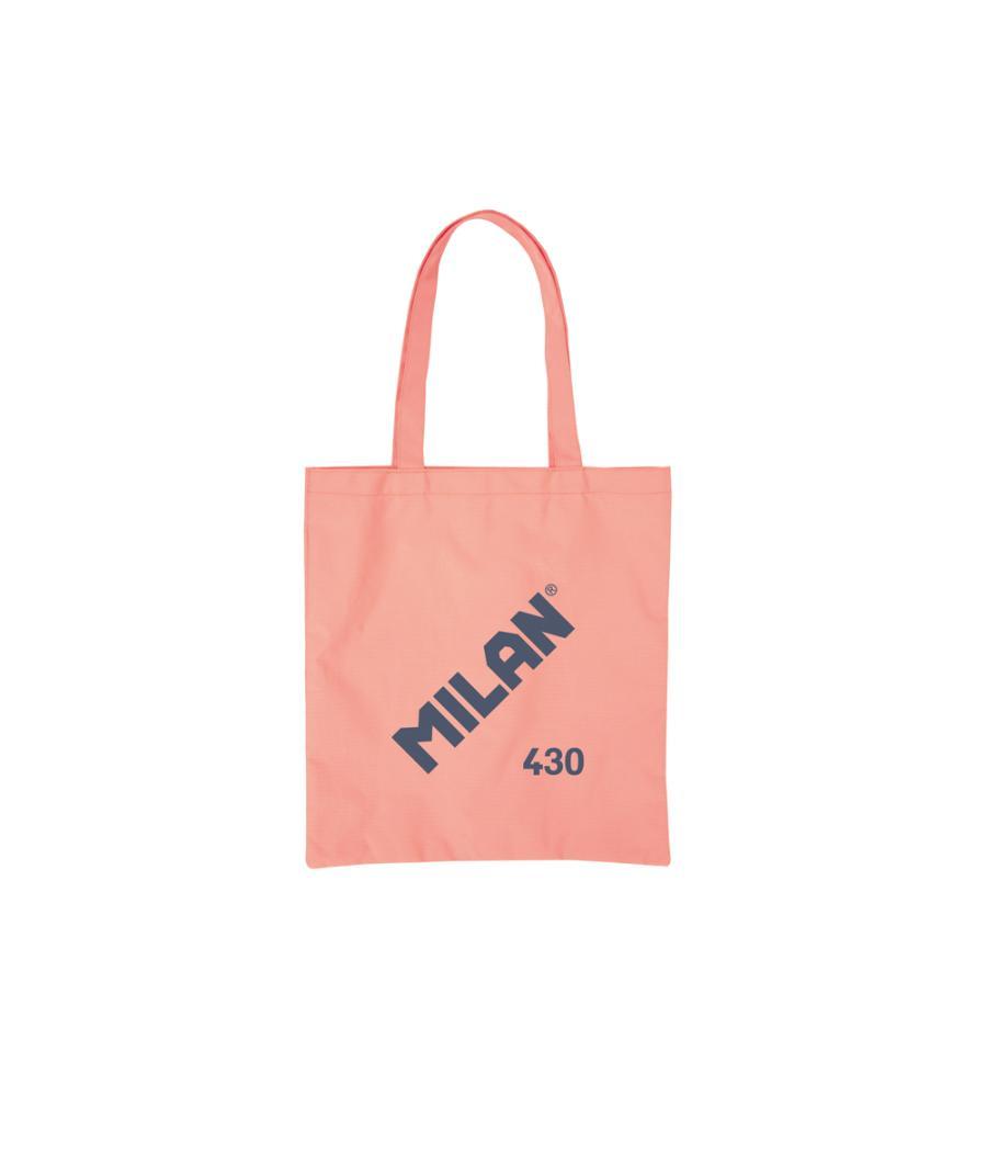 Bolsa con asas milan tote bag serie 1918 color rosa 380x410 mm