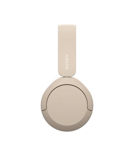 Auriculares inalámbricos sony wh-ch520/ con micrófono/ bluetooth/ beige