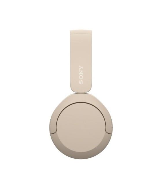 Auriculares inalámbricos sony wh-ch520/ con micrófono/ bluetooth/ beige