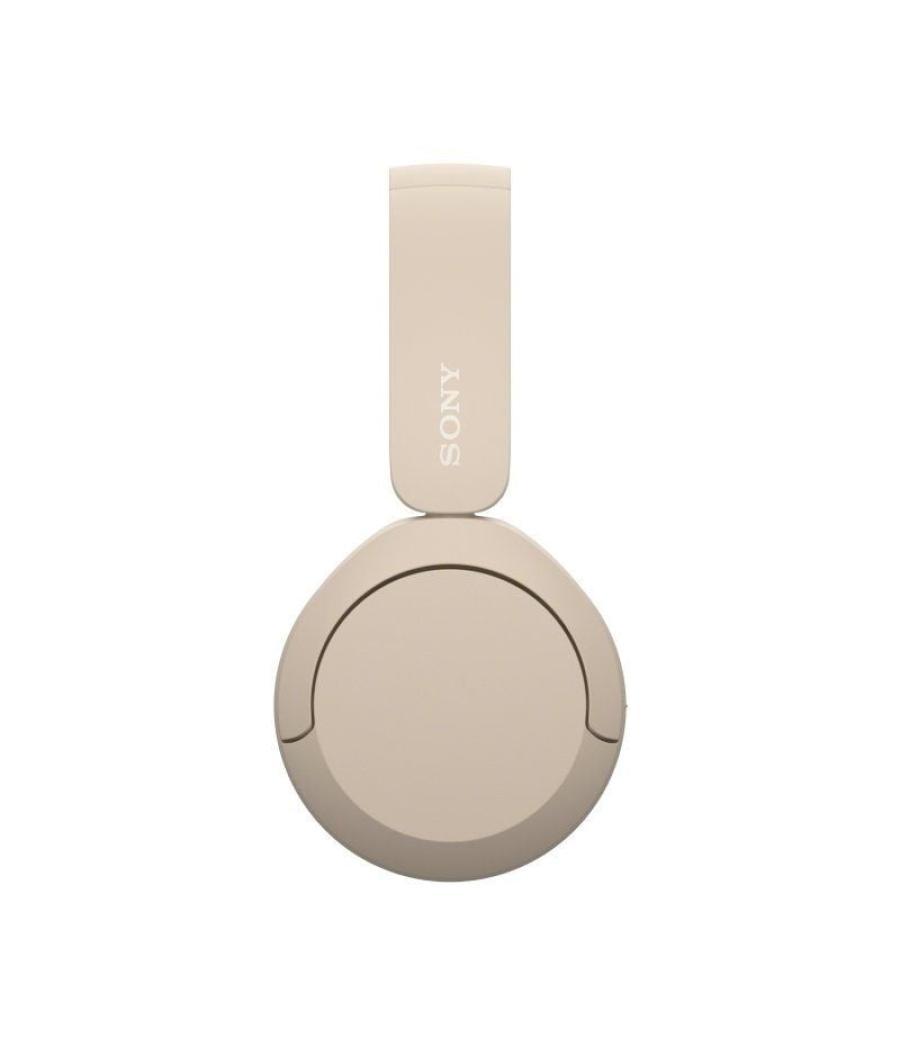 Auriculares inalámbricos sony wh-ch520/ con micrófono/ bluetooth/ beige