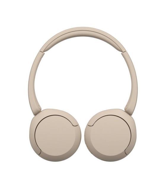 Auriculares inalámbricos sony wh-ch520/ con micrófono/ bluetooth/ beige