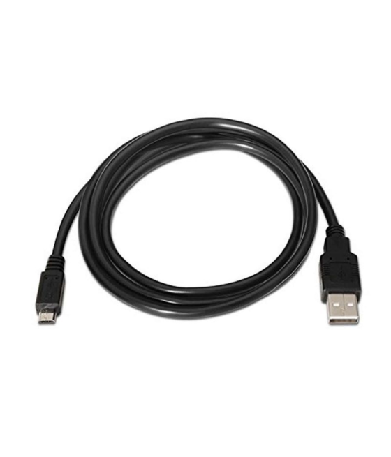 Cable usb 2.0 nanocable 10.01.0503/ usb macho - microusb macho/ 3m/ negro