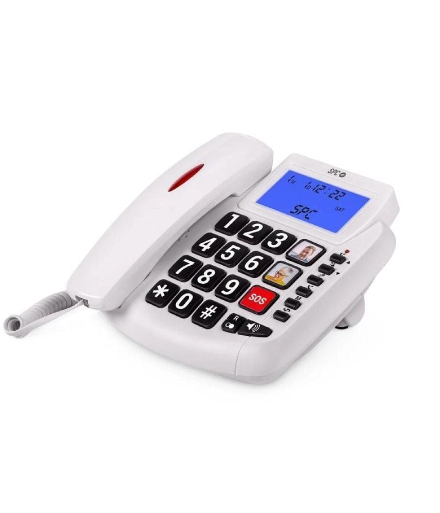 Teléfono spc comfort volume 2/ blanco