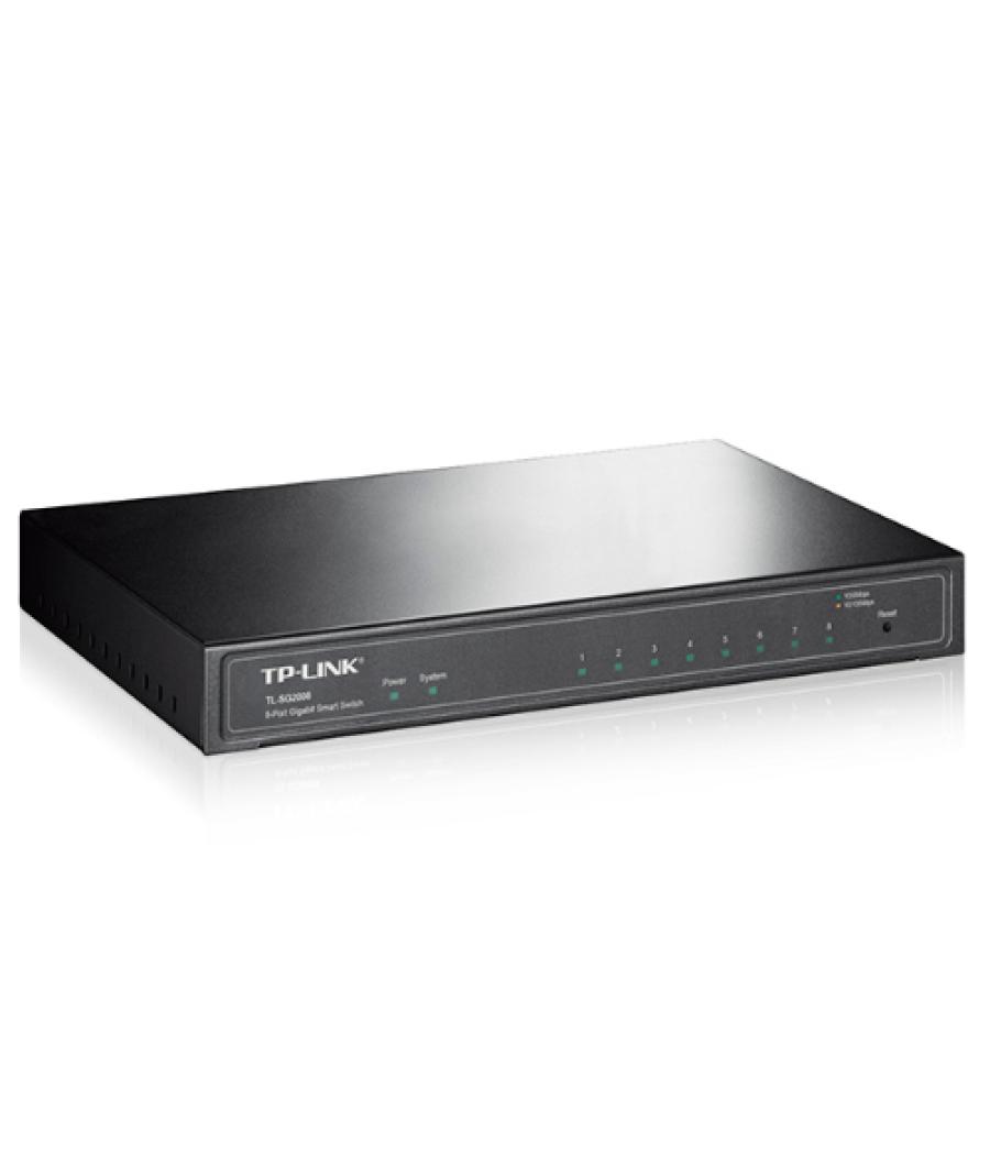 Switch semigestionable tp-link sg2008 8p giga