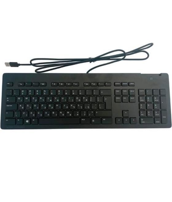 Hp teclado business slim smartcard con cable