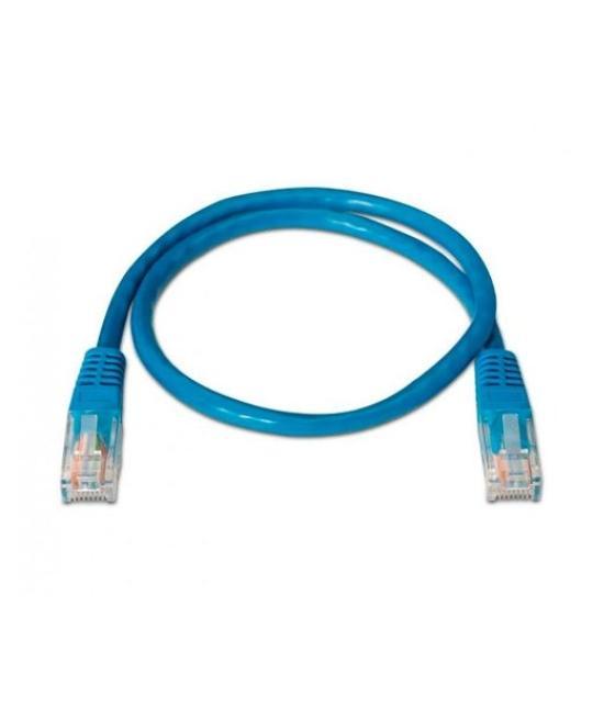 Cable red utp cat5e rj45 aisens 0.5m azul