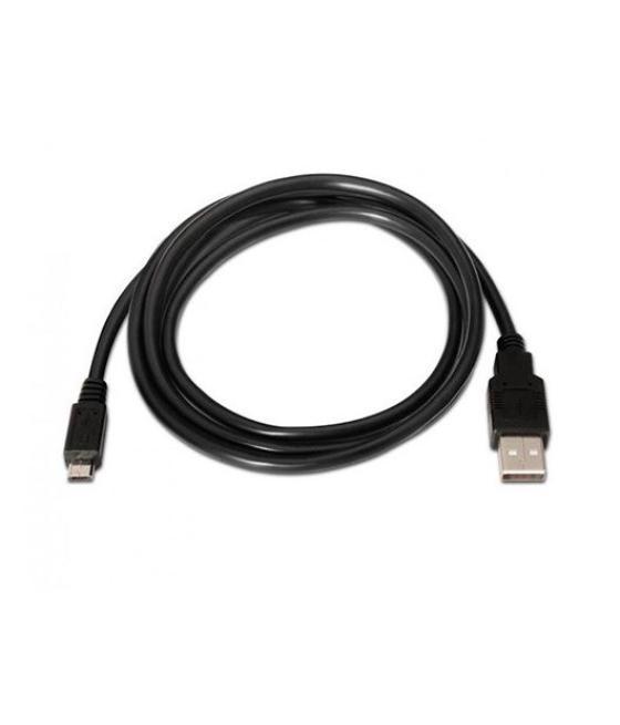 Cable usb(a) 2.0 a micro usb(b) 2.0 aisens 3m negro