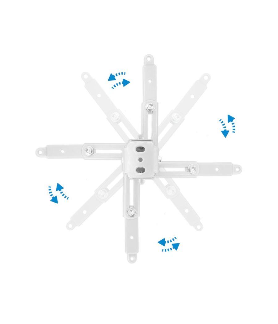 Tooq pj2012t-w soporte proyector techo blanco