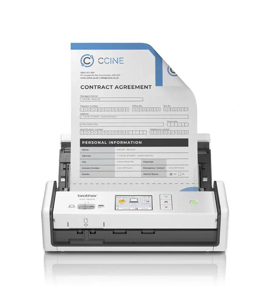 Brother escáner documentos ads1800