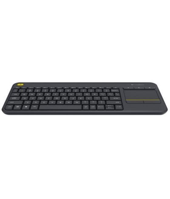 Logitech teclado k400 920-007137 plus touch negro