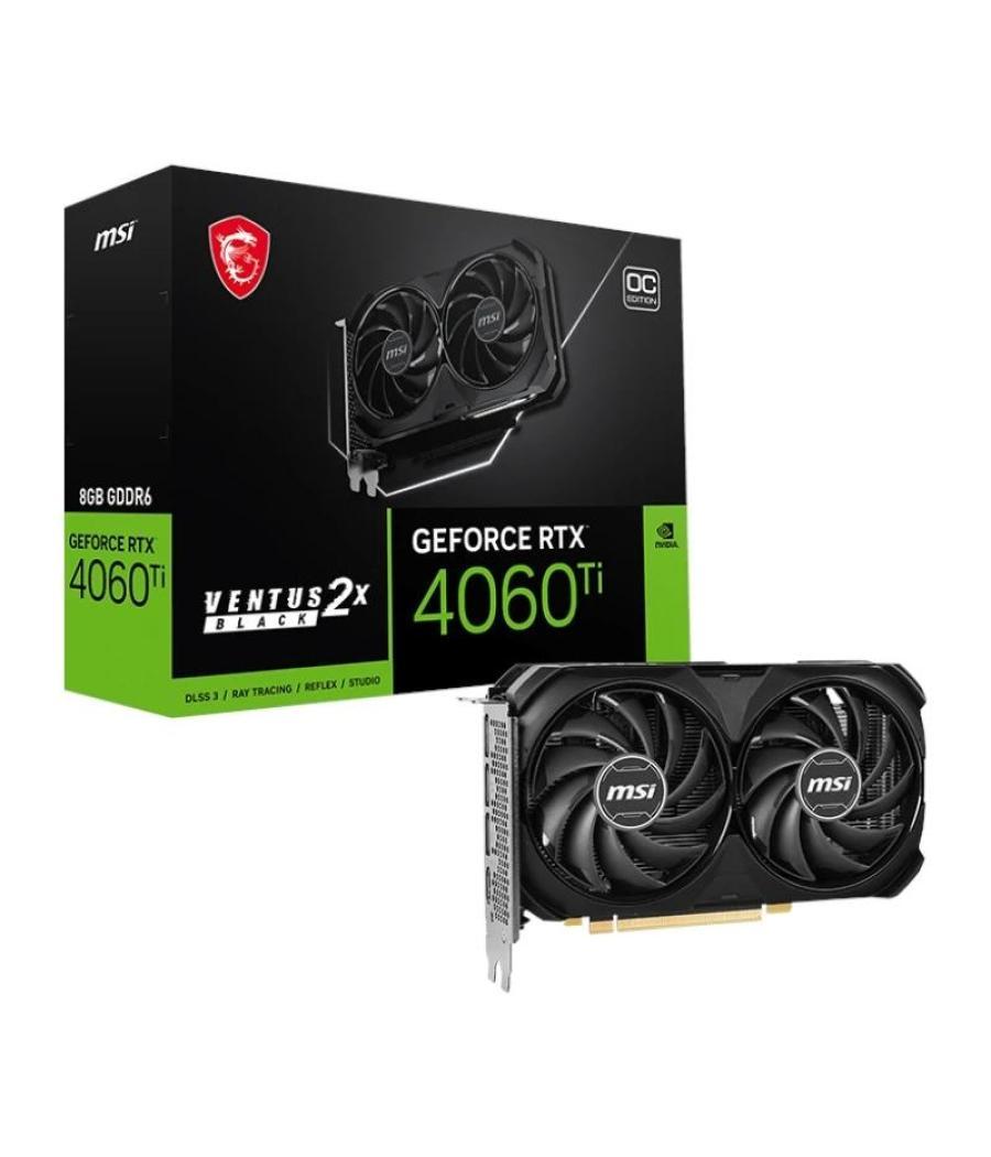 Msi vga nvidia rtx 4060 ti ventus 2x black 8g oc