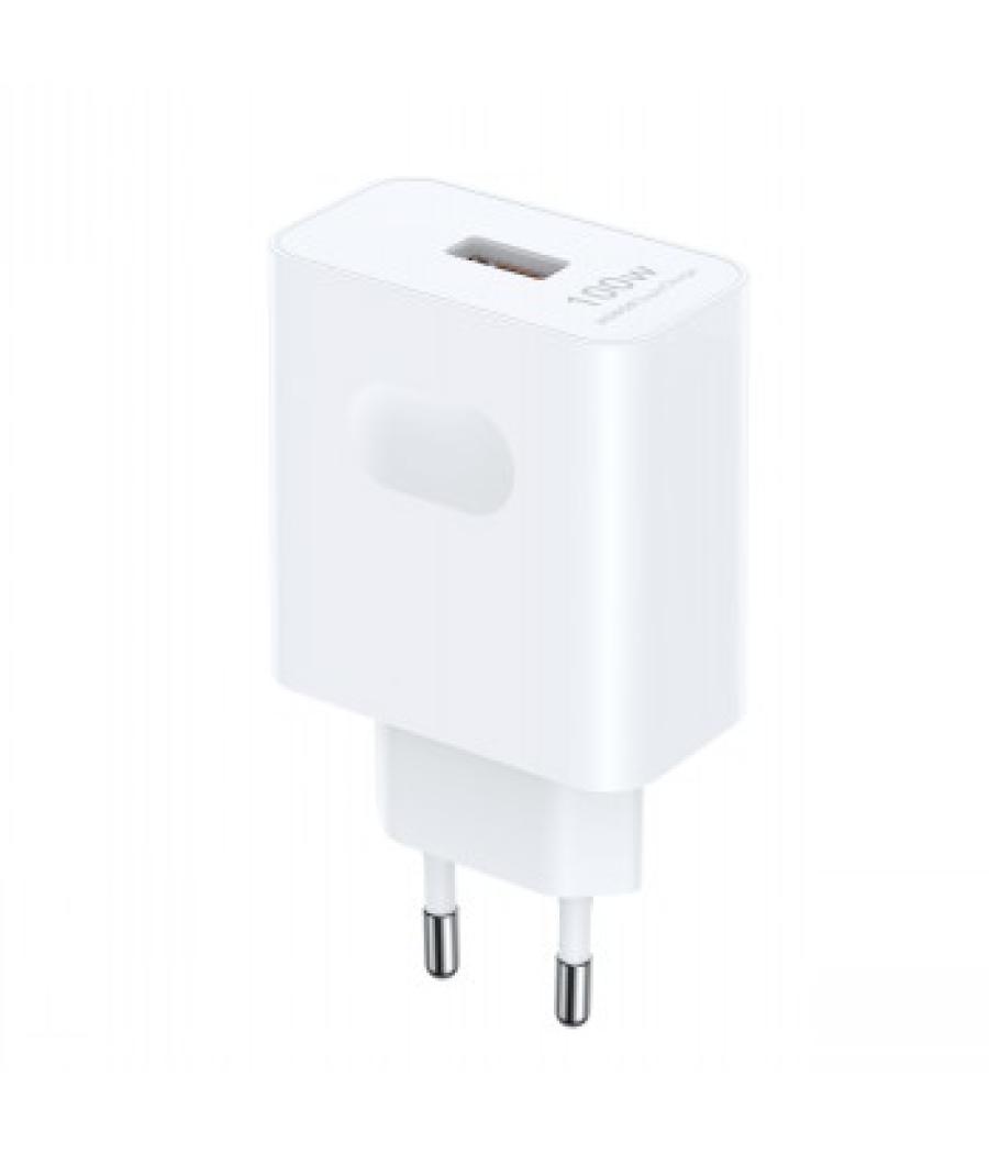 Honor supercharge power adapter (max 100w) white