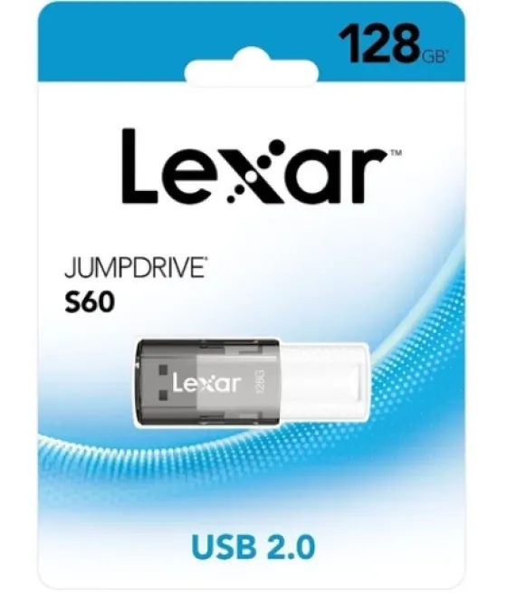 Lexar 128gb jumpdrive s60 usb 2.0 flash drive