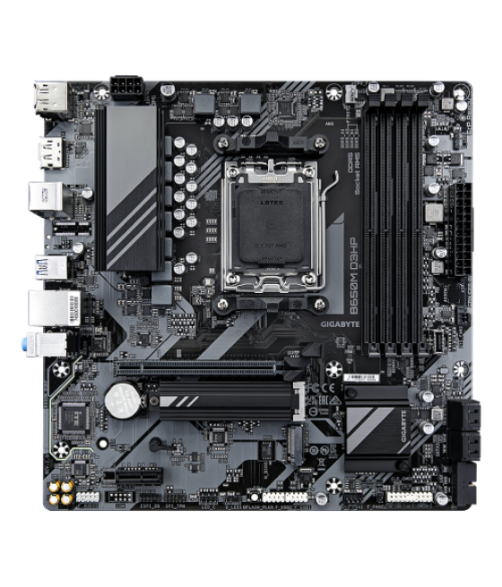 Gigabyte b650m d3hp (rev. 1.0) amd b650 zócalo am5 micro atx