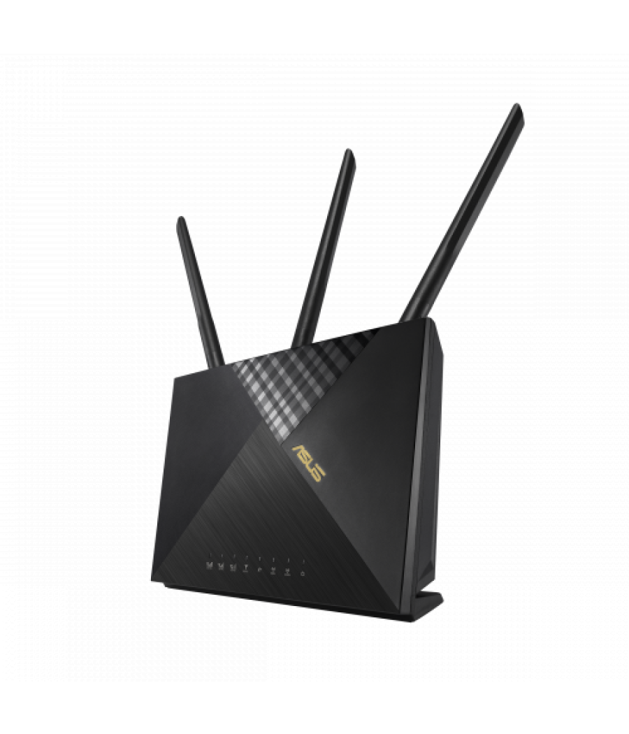 Asus 4g-ax56 router inalámbrico gigabit ethernet doble banda (2,4 ghz / 5 ghz) 3g negro