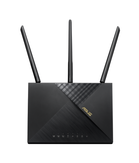 Asus 4g-ax56 router inalámbrico gigabit ethernet doble banda (2,4 ghz / 5 ghz) 3g negro