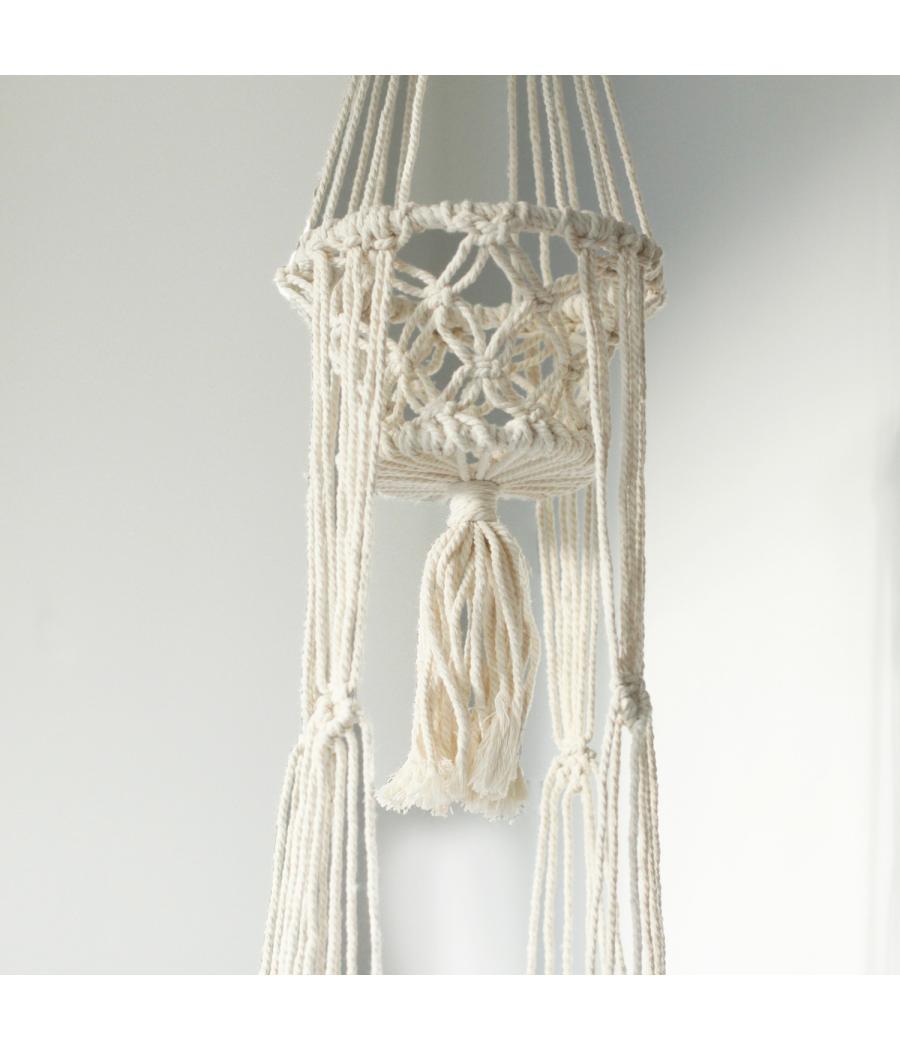 Macetero de Macrame - Doble