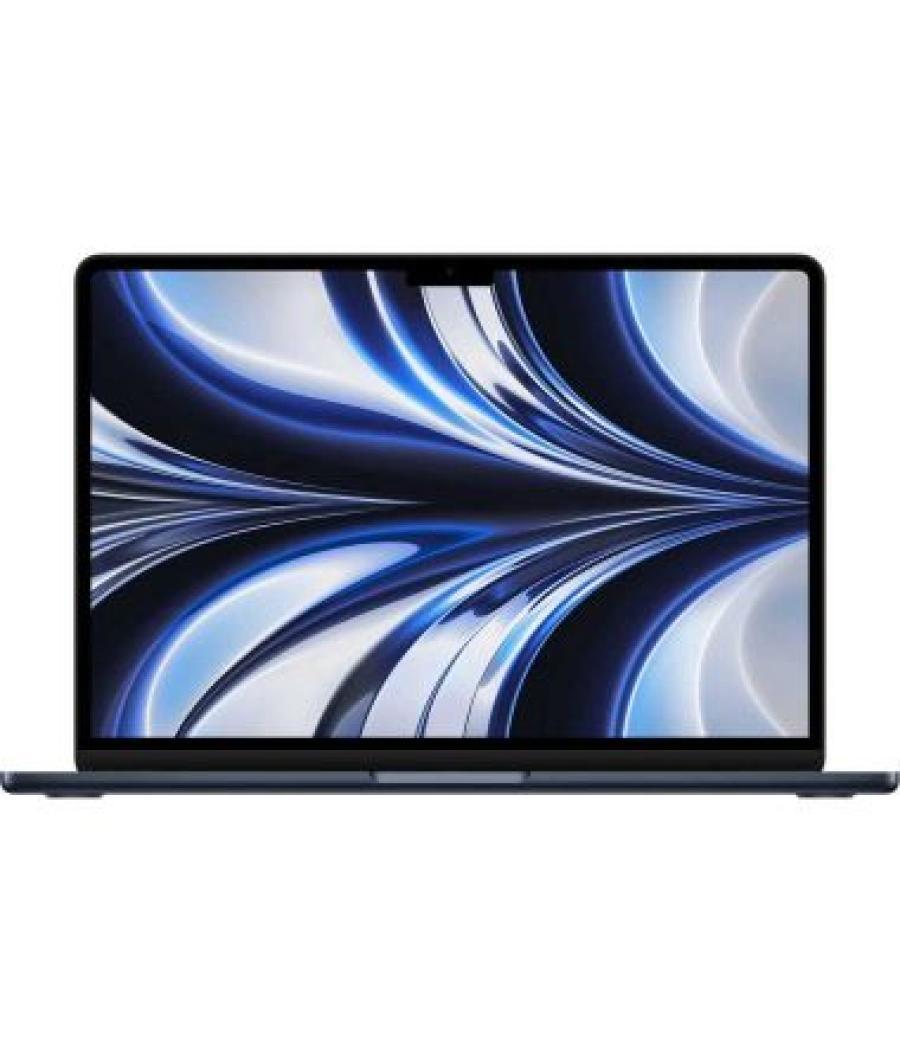 Apple macbook air m2 8-core gpu, 256gb, midnight