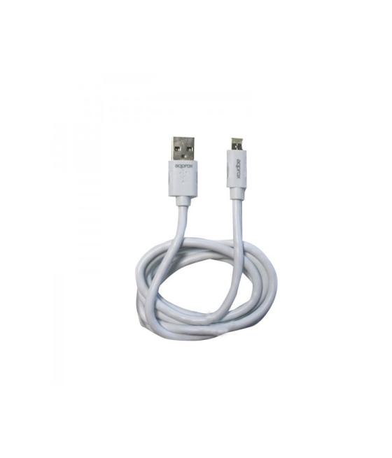 Cable usb a micro usb/lightning 1m approx