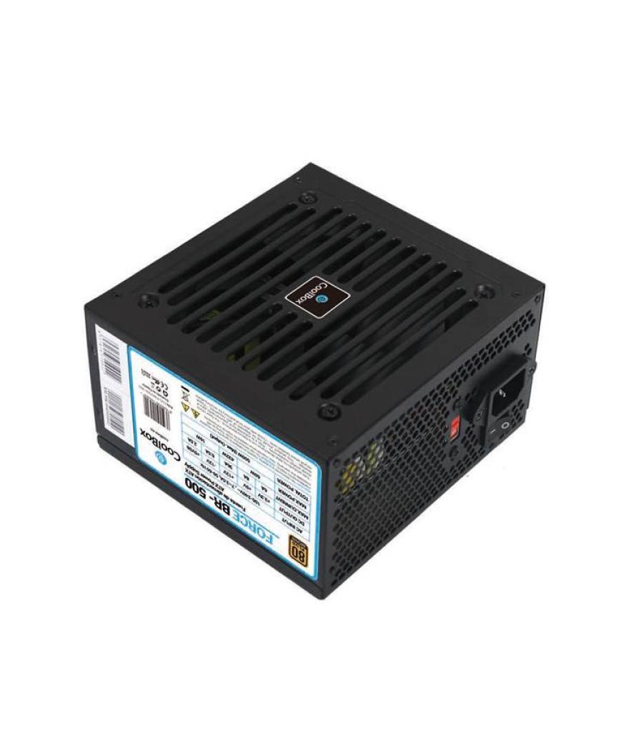 Fuente alim. atx force 500w 80+ bronze bulk coolbox