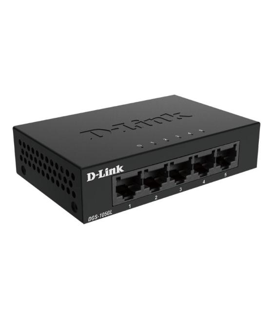 D-link switch 5 puertos 10/100/1gbit metalico