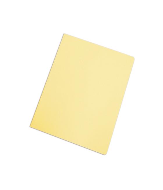 Subcarpeta cartulina gio din a4 amarillo pastel 180 g/m2