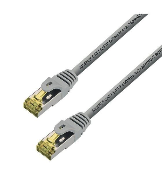 Cable de red rj45 sftp aisens a146-0338 cat.7/ 10m/ gris