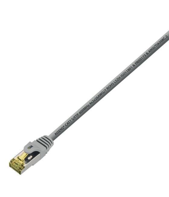 Cable de red rj45 sftp aisens a146-0338 cat.7/ 10m/ gris