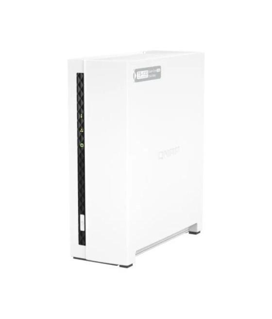 Nas qnap ts-133/ 1 bahía 3.5'- 2.5'/ 2gb/ formato torre