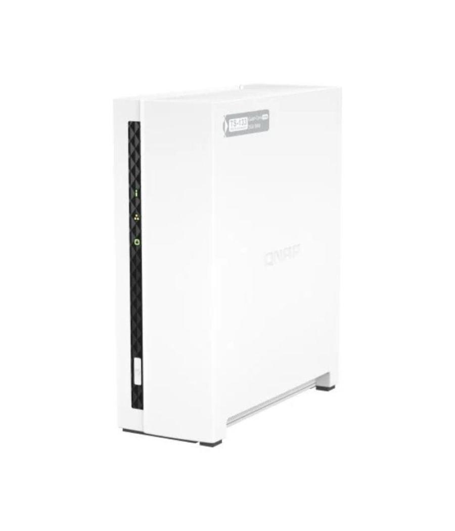 Nas qnap ts-133/ 1 bahía 3.5'- 2.5'/ 2gb/ formato torre