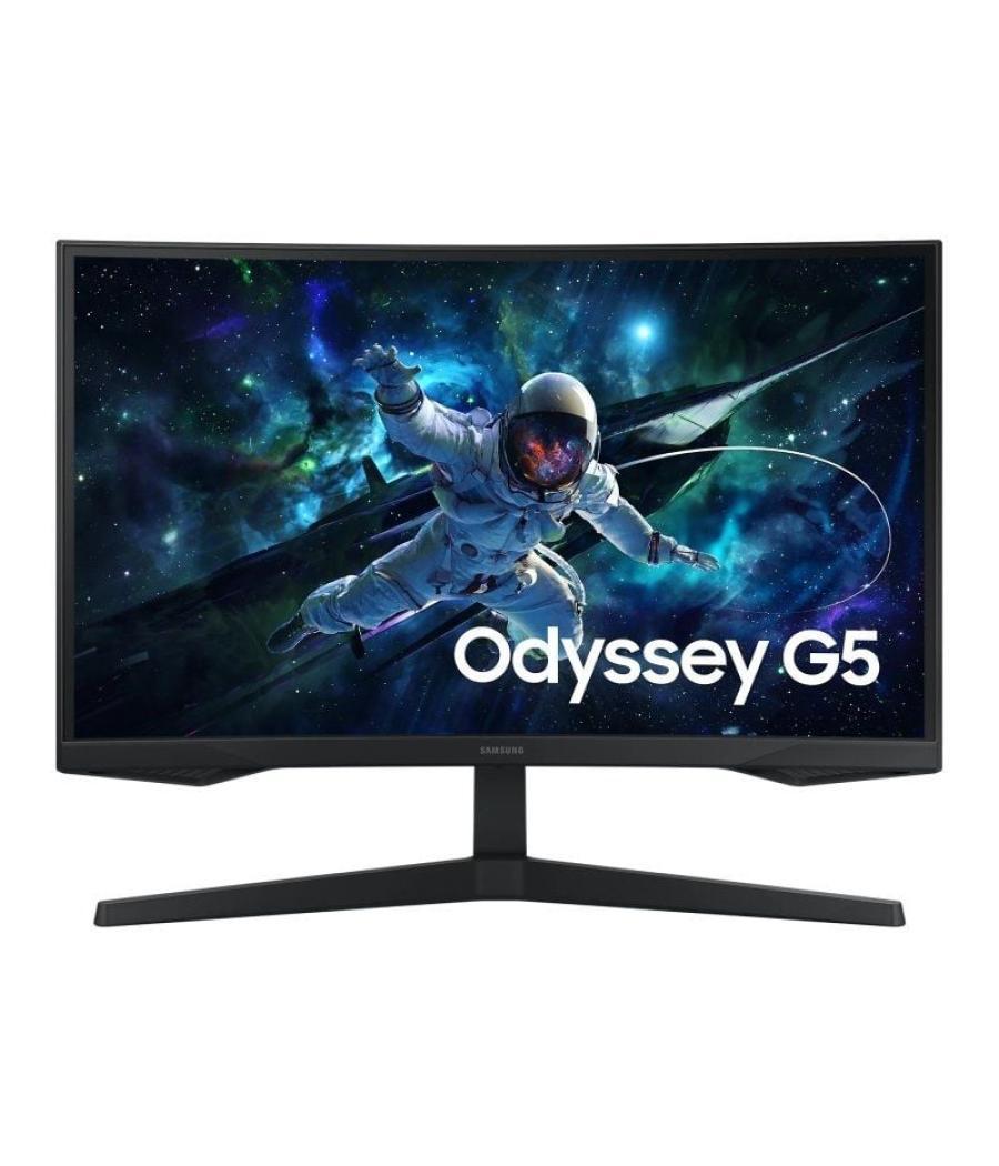 Monitor gaming curvo samsung odyssey g5 s27cg552eu 27'/ qhd/ 1ms/ 165hz/ va/ negro