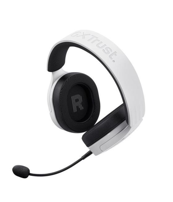 Auriculares gaming con micrófono trust gaming gxt 489 fayzo/ jack 3.5/ blancos