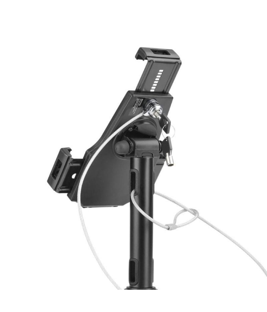 Soporte para tablet con antirrobo aisens ms1p02-111/ negro