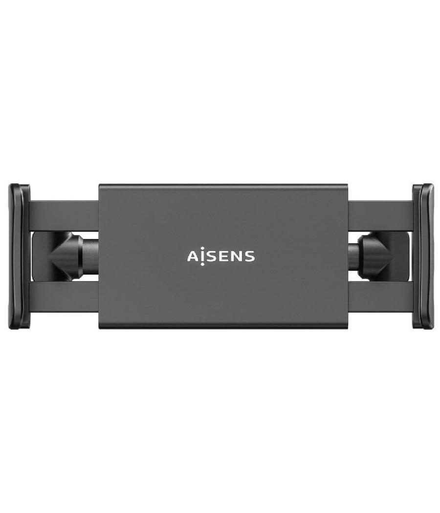 Soporte de coche para smartphone/tablet aisens msc1p-107/ negro