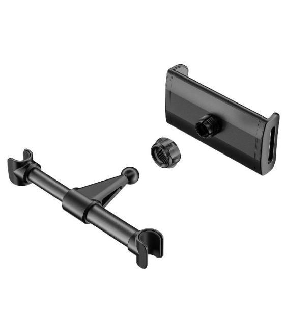 Soporte de coche para smartphone/tablet aisens msc1p-107/ negro
