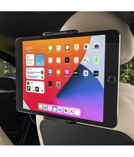 Soporte de coche para smartphone/tablet aisens msc1p-107/ negro