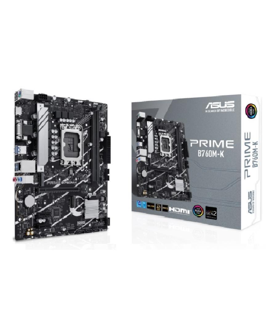 Pb asus prime b760m-k m-atx skt 1700 12º/13º gen 2xddr5 5600mhz hdmi vga 2xm.2 g-lan 2,5 gb usb3.2