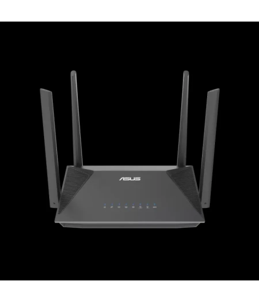 Asus rt-ax52 ax1800 aimesh router inalámbrico gigabit ethernet doble banda (2,4 ghz / 5 ghz) negro