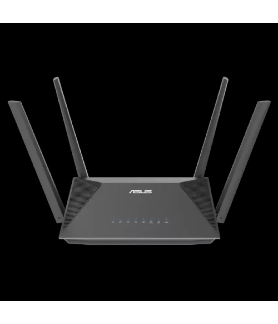 Asus rt-ax52 ax1800 aimesh router inalámbrico gigabit ethernet doble banda (2,4 ghz / 5 ghz) negro