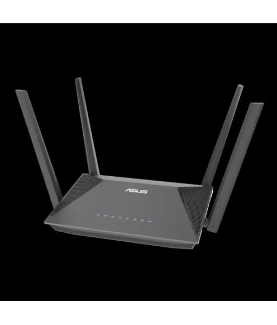 Asus rt-ax52 ax1800 aimesh router inalámbrico gigabit ethernet doble banda (2,4 ghz / 5 ghz) negro
