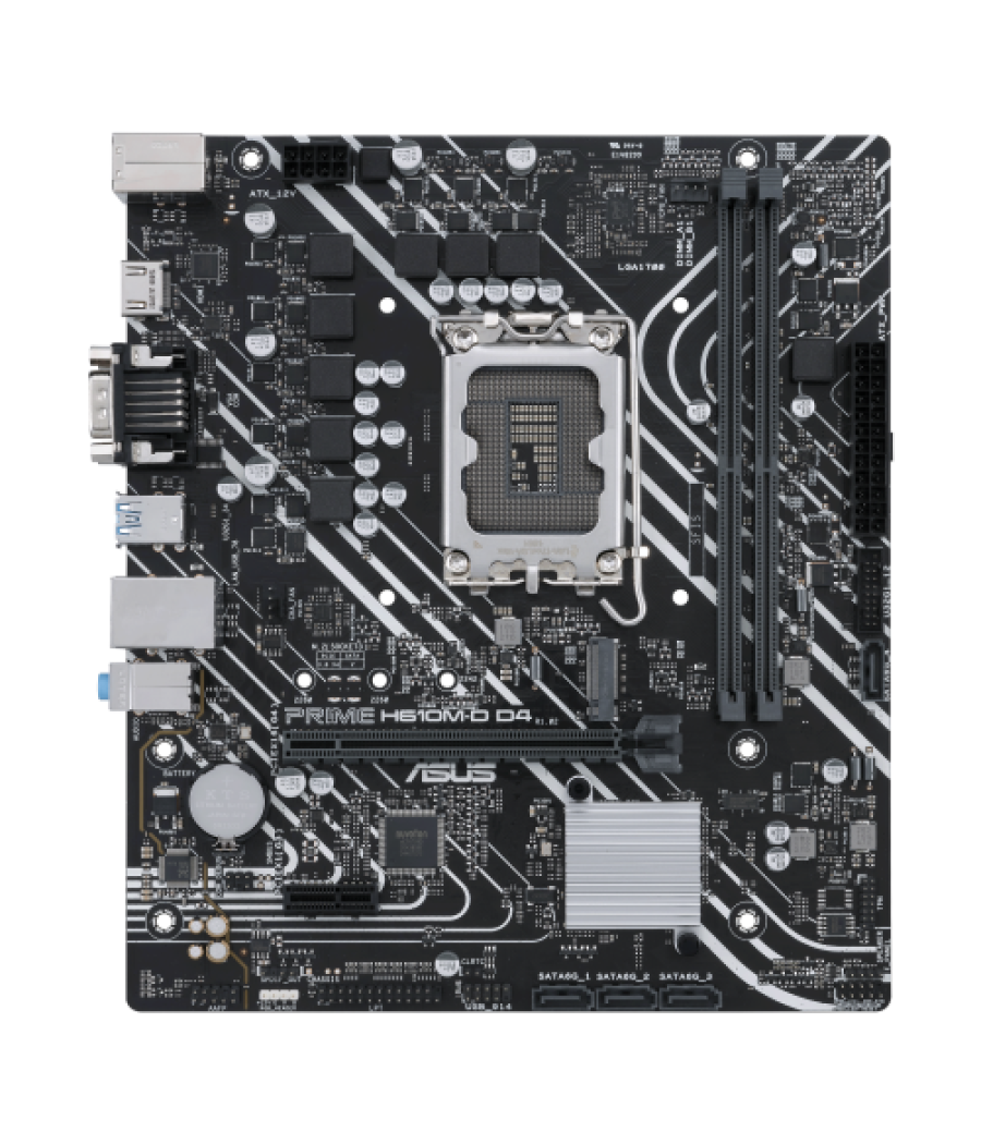 Placa asus prime h610m-d d4,intel,1700,h610,2ddr4,matx