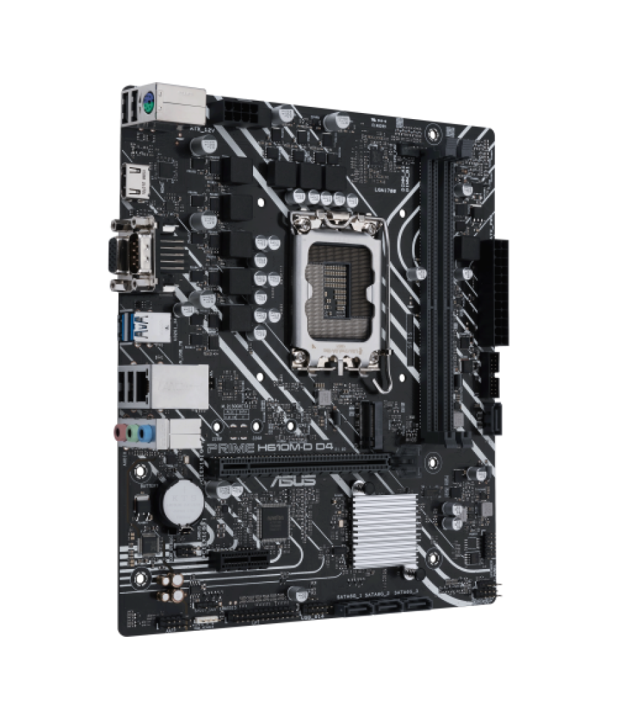 Placa asus prime h610m-d d4,intel,1700,h610,2ddr4,matx