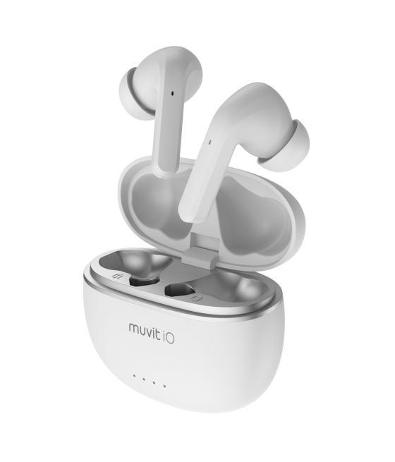 Auriculares muvit io g60 inalambrico blanco