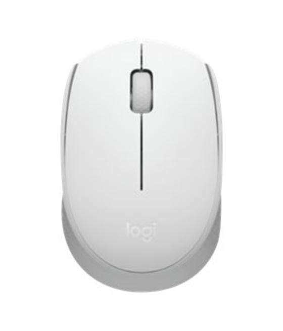 Mouse raton logitech m171 optico wireless inalambrico blanco