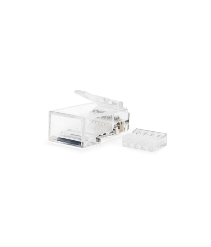 Conector rj45 categoria 6 utp nanocable 100 und.