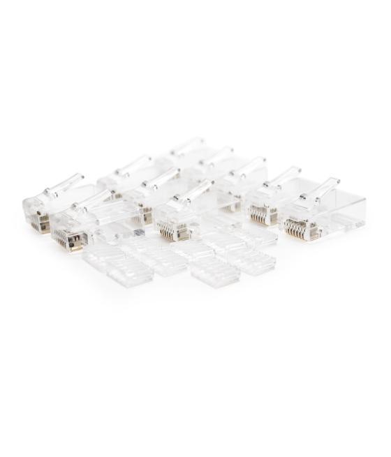 Conector rj45 categoria 6 utp nanocable 100 und.